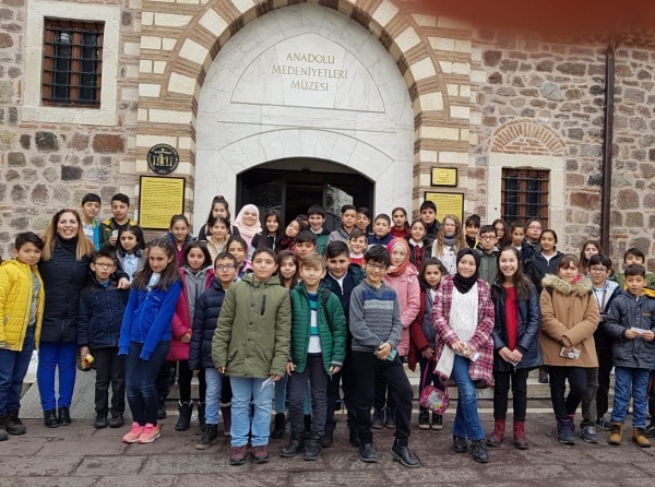Coşkun Ertepınar Ortaokulu Anadolu Medeniyetleri Müzesinde